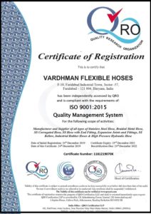 Certificate of registration